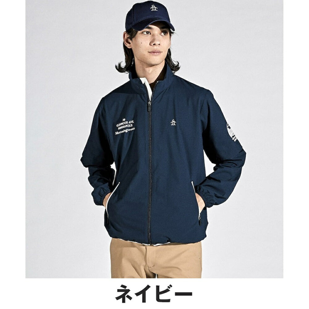 マンシングウェア　フルジップジャケット L Munsingwear 公式 マンシングウェア フルジップブルゾン メンズ