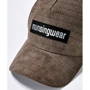 ベストスポーツ Munsingwear（マンシングウェア）製品。Munsingwear ロゴエンボス 耳当て付きキャップ 23FW MEBWJC04