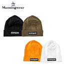 ベストスポーツ Munsingwear（マンシングウェア）製品。Munsingwear ロゴエンボス ニットワッチ 23FW MEBWJC05