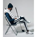 ベストスポーツ Munsingwear（マンシングウェア）製品。Munsingwear ロゴエンボス ニットワッチ 23FW MEBWJC05