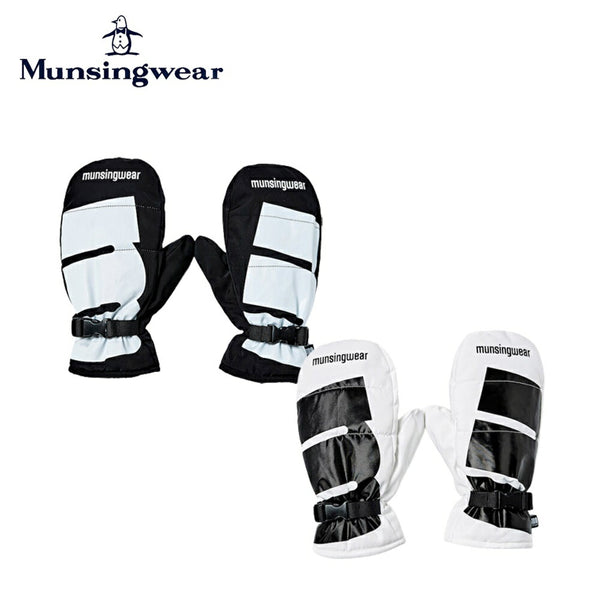 Munsingwear（マンシングウェア） Munsingwear（マンシングウェア）製品。Munsingwear ビッグロゴ ハンドウォーマー 23FW MEBWJD51