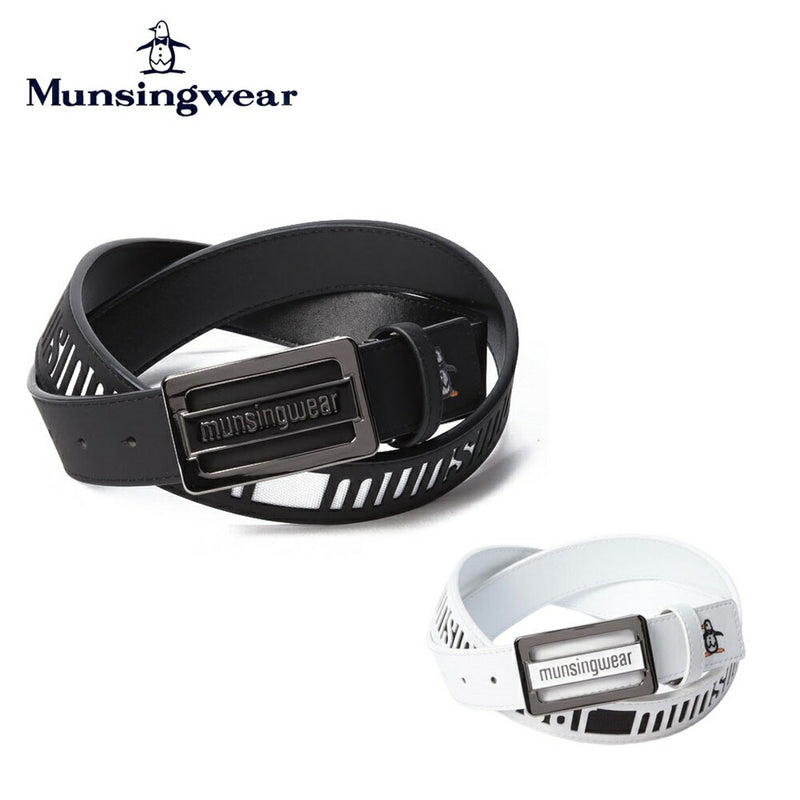 ベストスポーツ Munsingwear（マンシングウェア）製品。Munsingwear ENVOY オリジナルバックル ロゴベルト 24SS MEBXJH00