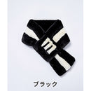 ベストスポーツ Munsingwear（マンシングウェア）製品。Munsingwear ビッグロゴ フェイクファーコンパクトマフラー 23FW MECWJK00