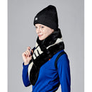 ベストスポーツ Munsingwear（マンシングウェア）製品。Munsingwear ビッグロゴ フェイクファーコンパクトマフラー 23FW MECWJK00