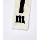 ベストスポーツ Munsingwear（マンシングウェア）製品。Munsingwear ビッグロゴ フェイクファーコンパクトマフラー 23FW MECWJK00