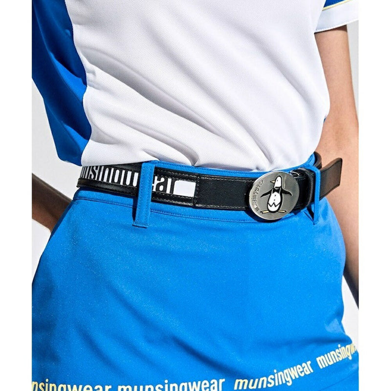 ベストスポーツ Munsingwear（マンシングウェア）製品。Munsingwear ENVOY ペンギンバックル ロゴベルト 24SS MECXJH01