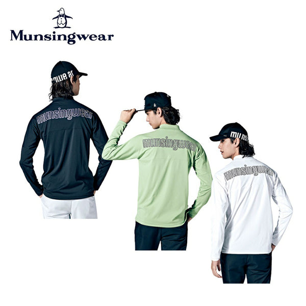 Munsingwear（マンシングウェア） Munsingwear（マンシングウェア）製品。Munsingwear ENVOY MOTION３Dビッグバックロゴプリント長袖シャツ 23FW MEMWJB03