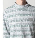 ベストスポーツ Munsingwear（マンシングウェア）製品。Munsingwear ENVOY HEATNAVIオンブレロゴ総柄プリント長袖シャツ 23FW MEMWJB04