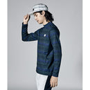 ベストスポーツ Munsingwear（マンシングウェア）製品。Munsingwear ENVOY HEATNAVIオンブレロゴ総柄プリント長袖シャツ 23FW MEMWJB04