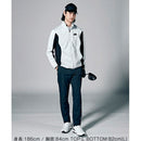 ベストスポーツ Munsingwear（マンシングウェア）製品。Munsingwear ENVOY バイアスmロゴキルトジャカードミドラー 23FW MEMWJL50