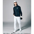 ベストスポーツ Munsingwear（マンシングウェア）製品。Munsingwear ENVOY バイアスmロゴキルトジャカードミドラー 23FW MEMWJL50