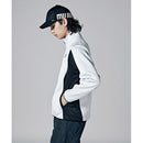 ベストスポーツ Munsingwear（マンシングウェア）製品。Munsingwear ENVOY バイアスmロゴキルトジャカードミドラー 23FW MEMWJL50