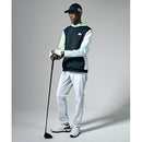 ベストスポーツ Munsingwear（マンシングウェア）製品。Munsingwear ENVOY ストレッチ 袖ロゴプリントフーディー 23FW MEMWJL51