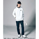 ベストスポーツ Munsingwear（マンシングウェア）製品。Munsingwear ENVOY ストレッチ 袖ロゴプリントフーディー 23FW MEMWJL51