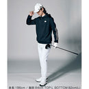 ベストスポーツ Munsingwear（マンシングウェア）製品。Munsingwear ENVOY ストレッチ 袖ロゴプリントフーディー 23FW MEMWJL51