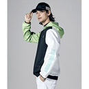 ベストスポーツ Munsingwear（マンシングウェア）製品。Munsingwear ENVOY ストレッチ 袖ロゴプリントフーディー 23FW MEMWJL51