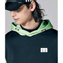 ベストスポーツ Munsingwear（マンシングウェア）製品。Munsingwear ENVOY ストレッチ 袖ロゴプリントフーディー 23FW MEMWJL51