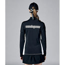 ベストスポーツ Munsingwear（マンシングウェア）製品。Munsingwear ENVOY 防風裏起毛 ネオンロゴ モックネック長袖シャツ 23FW MEWWJB03