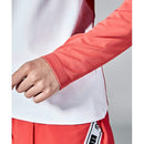 ベストスポーツ Munsingwear（マンシングウェア）製品。Munsingwear ENVOY 防風裏起毛 ネオンロゴ モックネック長袖シャツ 23FW MEWWJB03