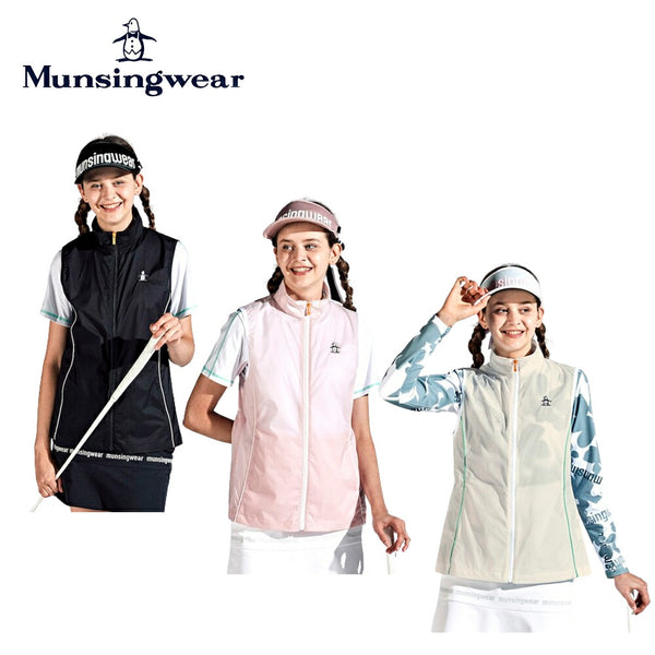 ゴルフ - ウェア - ウィメンズ Munsingwear（マンシングウェア）製品。Munsingwear ENVOY ナイロンリップストップベスト 24SS MEWXJK50