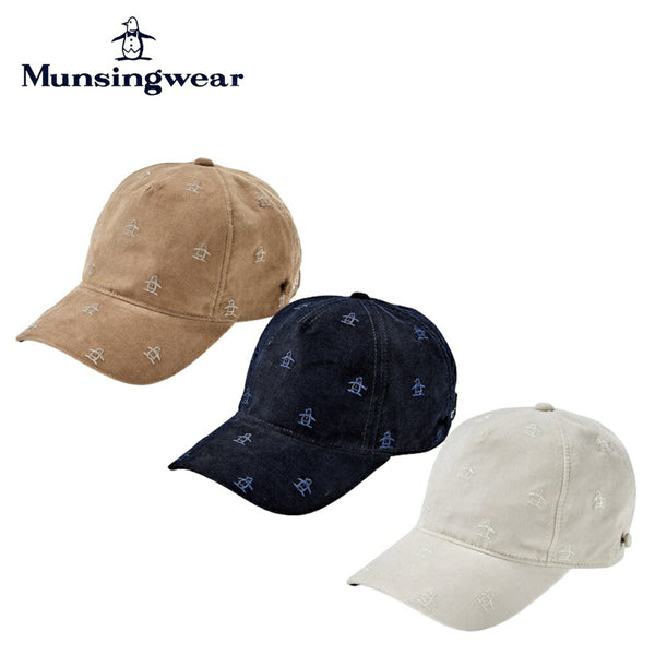 セール品 Munsingwear（マンシングウェア）製品。Munsingwear イオニア ペンギン刺繍キャップ 23FW MGAWJC01