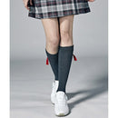 ベストスポーツ Munsingwear（マンシングウェア）製品。Munsingwear タッセル付き ハイソックス 23FW MGCWJB03