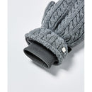 ベストスポーツ Munsingwear（マンシングウェア）製品。Munsingwear ケーブル編み ハンドウォーマー 23FW MGCWJD50