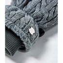 ベストスポーツ Munsingwear（マンシングウェア）製品。Munsingwear ケーブル編み ハンドウォーマー 23FW MGCWJD50