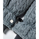 ベストスポーツ Munsingwear（マンシングウェア）製品。Munsingwear ケーブル編み ハンドウォーマー 23FW MGCWJD50