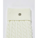 ベストスポーツ Munsingwear（マンシングウェア）製品。Munsingwear ケーブル編み レッグウォーマー 23FW MGCWJX81