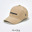 ベストスポーツ Munsingwear（マンシングウェア）製品。Munsingwear ロゴ刺しゅう イヤーカーブキャップ 24SS MGCXJC20