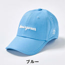 ベストスポーツ Munsingwear（マンシングウェア）製品。Munsingwear ロゴ刺しゅう イヤーカーブキャップ 24SS MGCXJC20