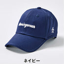 ベストスポーツ Munsingwear（マンシングウェア）製品。Munsingwear ロゴ刺しゅう イヤーカーブキャップ 24SS MGCXJC20