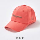 ベストスポーツ Munsingwear（マンシングウェア）製品。Munsingwear ロゴ刺しゅう イヤーカーブキャップ 24SS MGCXJC20