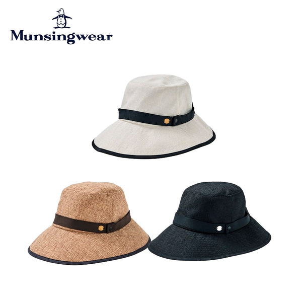 Munsingwear（マンシングウェア） Munsingwear（マンシングウェア）製品。Munsingwear コンパクト収納 UVハット 24SS MGCXJC71