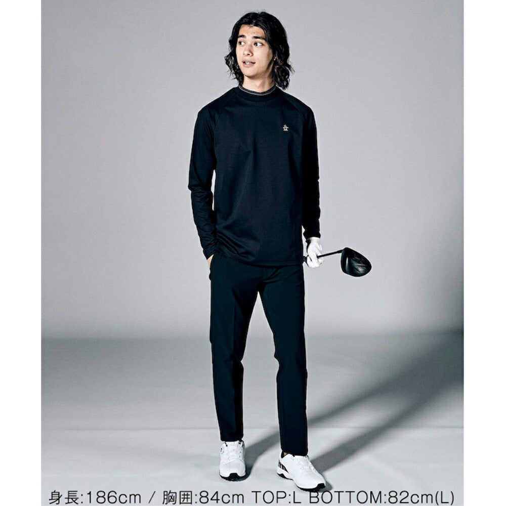 Munsingwear STANDARD COLLECTION サンスクリーン モックネック長袖シャツ 23FW MGMWJB02