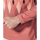 ベストスポーツ Munsingwear（マンシングウェア）製品。Munsingwear SEASON COLLECTION HEATNAVIアーガイルパネルプリント長袖シャツ 23FW MGMWJB07