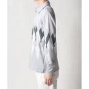 ベストスポーツ Munsingwear（マンシングウェア）製品。Munsingwear SEASON COLLECTION HEATNAVIアーガイルパネルプリント長袖シャツ 23FW MGMWJB07