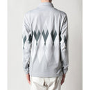 ベストスポーツ Munsingwear（マンシングウェア）製品。Munsingwear SEASON COLLECTION HEATNAVIアーガイルパネルプリント長袖シャツ 23FW MGMWJB07