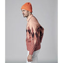 ベストスポーツ Munsingwear（マンシングウェア）製品。Munsingwear SEASON COLLECTION HEATNAVIアーガイルパネルプリント長袖シャツ 23FW MGMWJB07