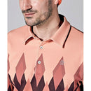 ベストスポーツ Munsingwear（マンシングウェア）製品。Munsingwear SEASON COLLECTION HEATNAVIアーガイルパネルプリント長袖シャツ 23FW MGMWJB07