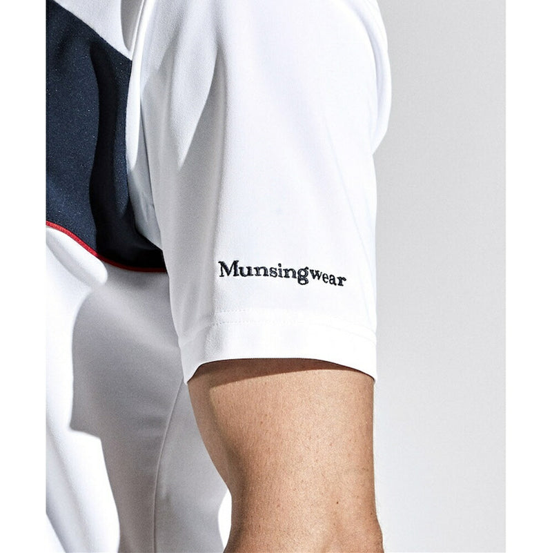 ベストスポーツ Munsingwear（マンシングウェア）製品。Munsingwear SUNSCREEN ストレッチ半袖ポロシャツ 24SS MGMXJA12