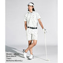 ベストスポーツ Munsingwear（マンシングウェア）製品。Munsingwear SEASON COLLECTION MOTION 3D モチーフプリントテーラーカラーシャツ 24SS MGMXJA13