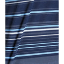 ベストスポーツ Munsingwear（マンシングウェア）製品。Munsingwear SEASON COLLECTION SUNSCREEN リネン混ボーダー 半袖ポロシャツ 24SS MGMXJA15