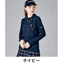 ベストスポーツ Munsingwear（マンシングウェア）製品。Munsingwear SEASON COLLECTION 防透けフラットカラー長袖シャツ(タータンチェックリボンタイ付き) 23FW MGWWJB06