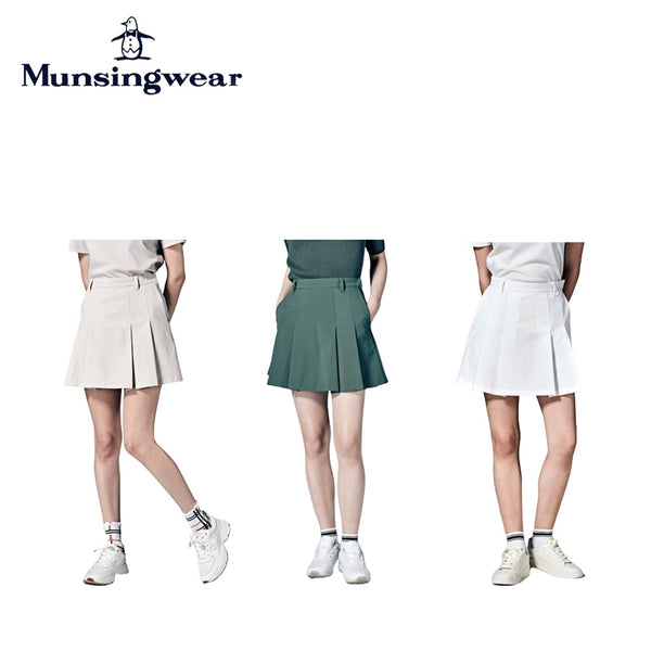 Munsingwear（マンシングウェア） Munsingwear（マンシングウェア）製品。Munsingwear STANDARD COLLECTION 2WAYストレッチスカート 42cm丈 23FW MGWWJE01