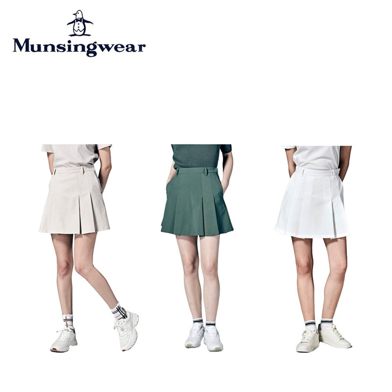 ベストスポーツ Munsingwear（マンシングウェア）製品。Munsingwear STANDARD COLLECTION 2WAYストレッチスカート 42cm丈 23FW MGWWJE01