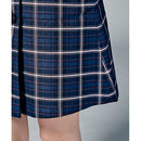 ベストスポーツ Munsingwear（マンシングウェア）製品。Munsingwear ストレッチ先染めタータンチェックKinloch Andersonスカート 44cm丈 23FW MGWWJE03