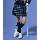 ベストスポーツ Munsingwear（マンシングウェア）製品。Munsingwear ストレッチ先染めタータンチェックKinloch Andersonスカート 44cm丈 23FW MGWWJE03