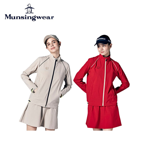 セール品 Munsingwear（マンシングウェア）製品。Munsingwear SEASON COLLECTION はっ水ストレッチナイロンタフタブルゾン 23FW MGWWJK01